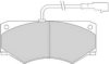 ABEX G6804 Brake Pad Set, disc brake